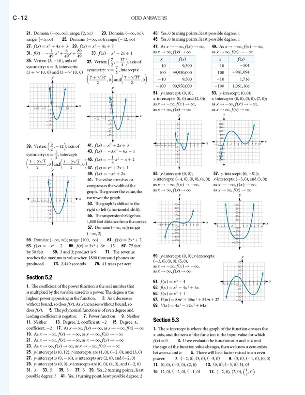 Algebra and Trigonometry - 